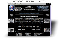 A Saab Story - A site design for selling a privately owned vehicle